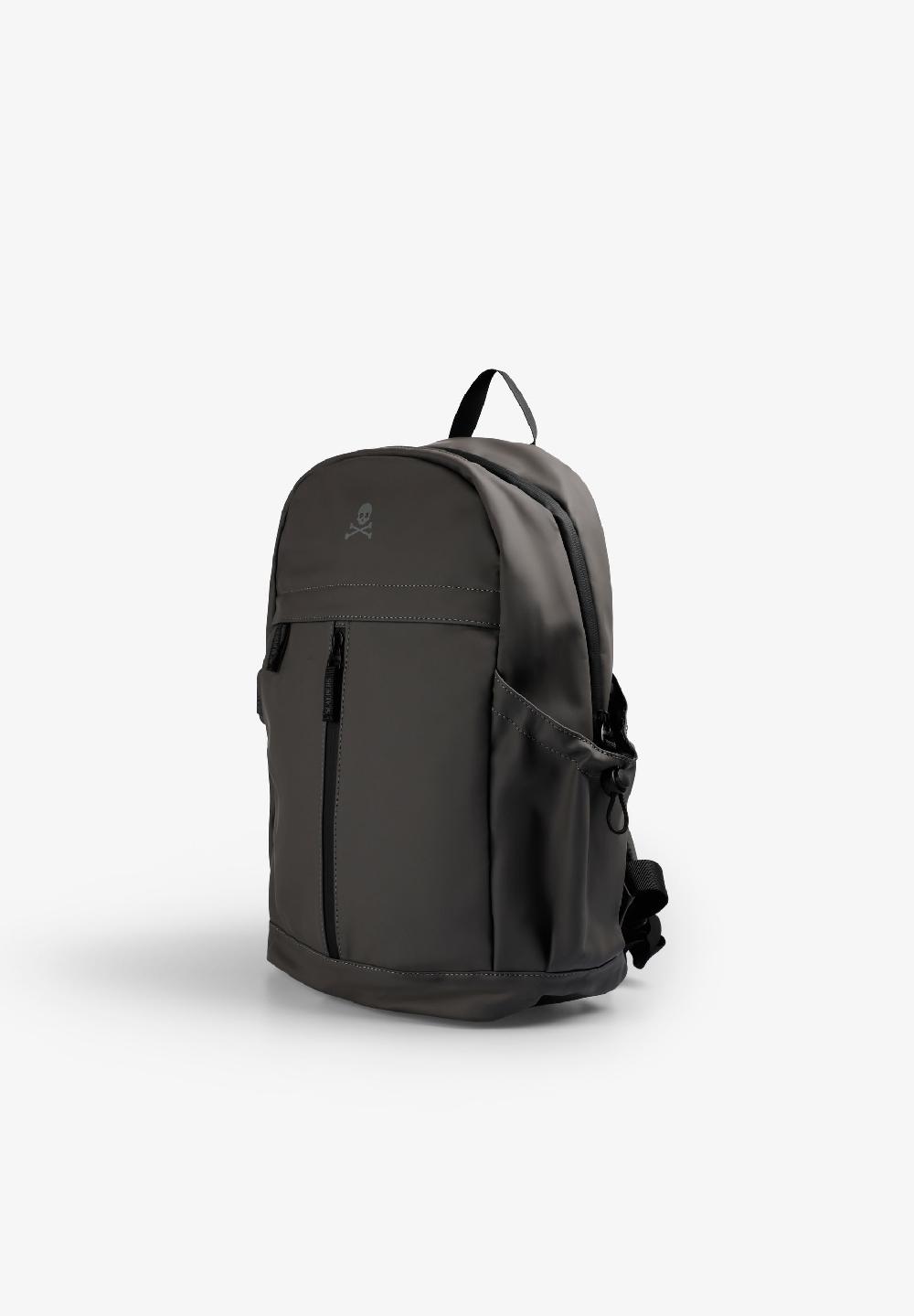 Scalpers TECHNICAL BACKPACK WITH SKULL DARK GREY
