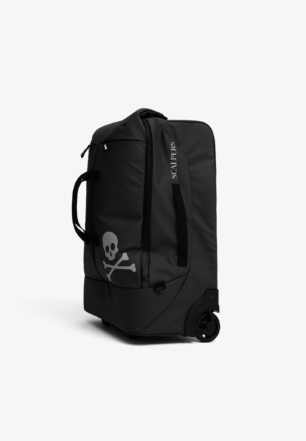 Scalpers TRAVEL BACKPACK WITH WHEELS BLACK
