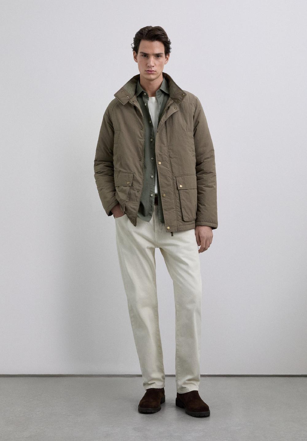 Scalpers WATERPROOF TECHNICAL JACKET KHAKI