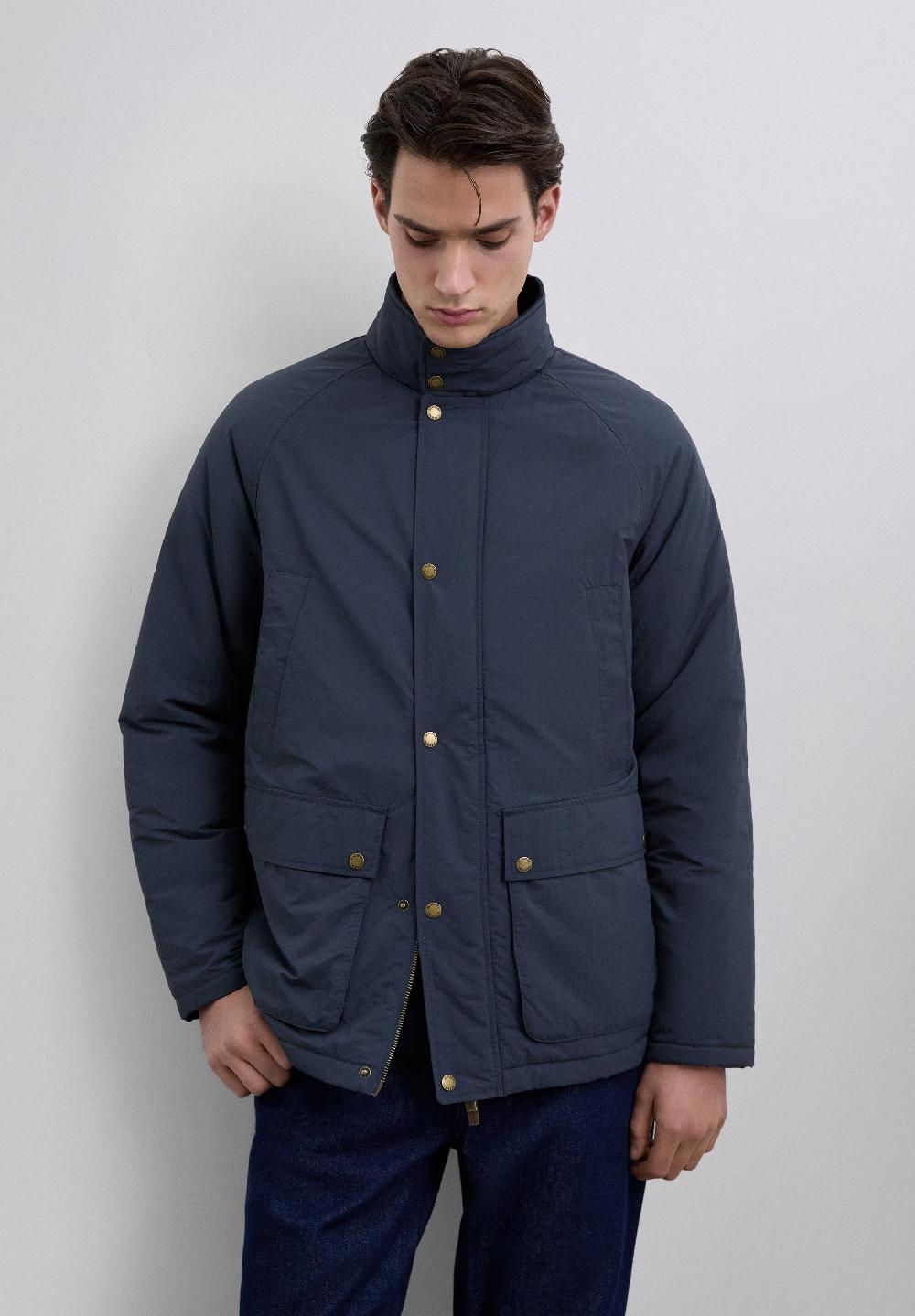 Scalpers WATERPROOF TECHNICAL JACKET NAVY