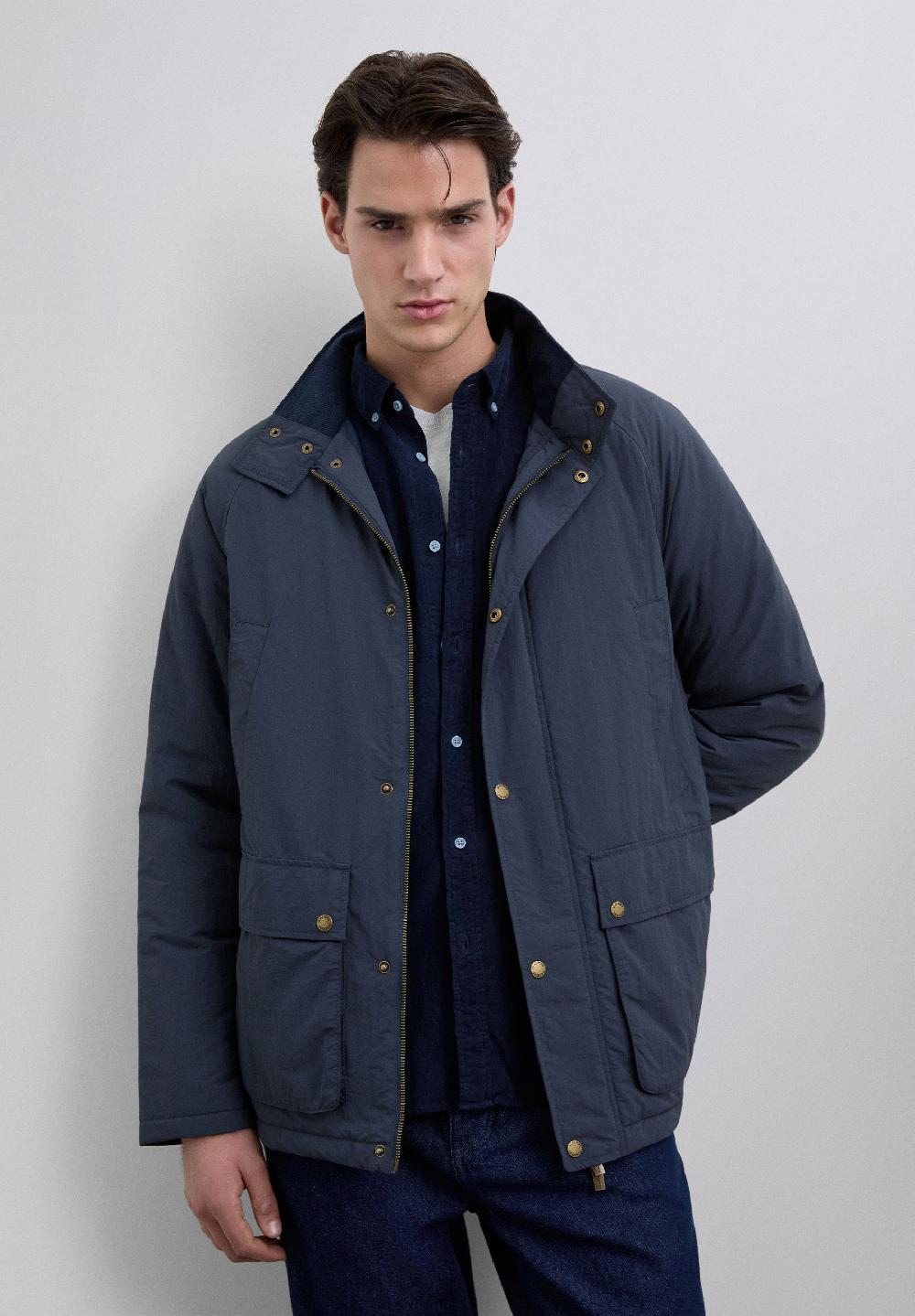 Scalpers WATERPROOF TECHNICAL JACKET NAVY