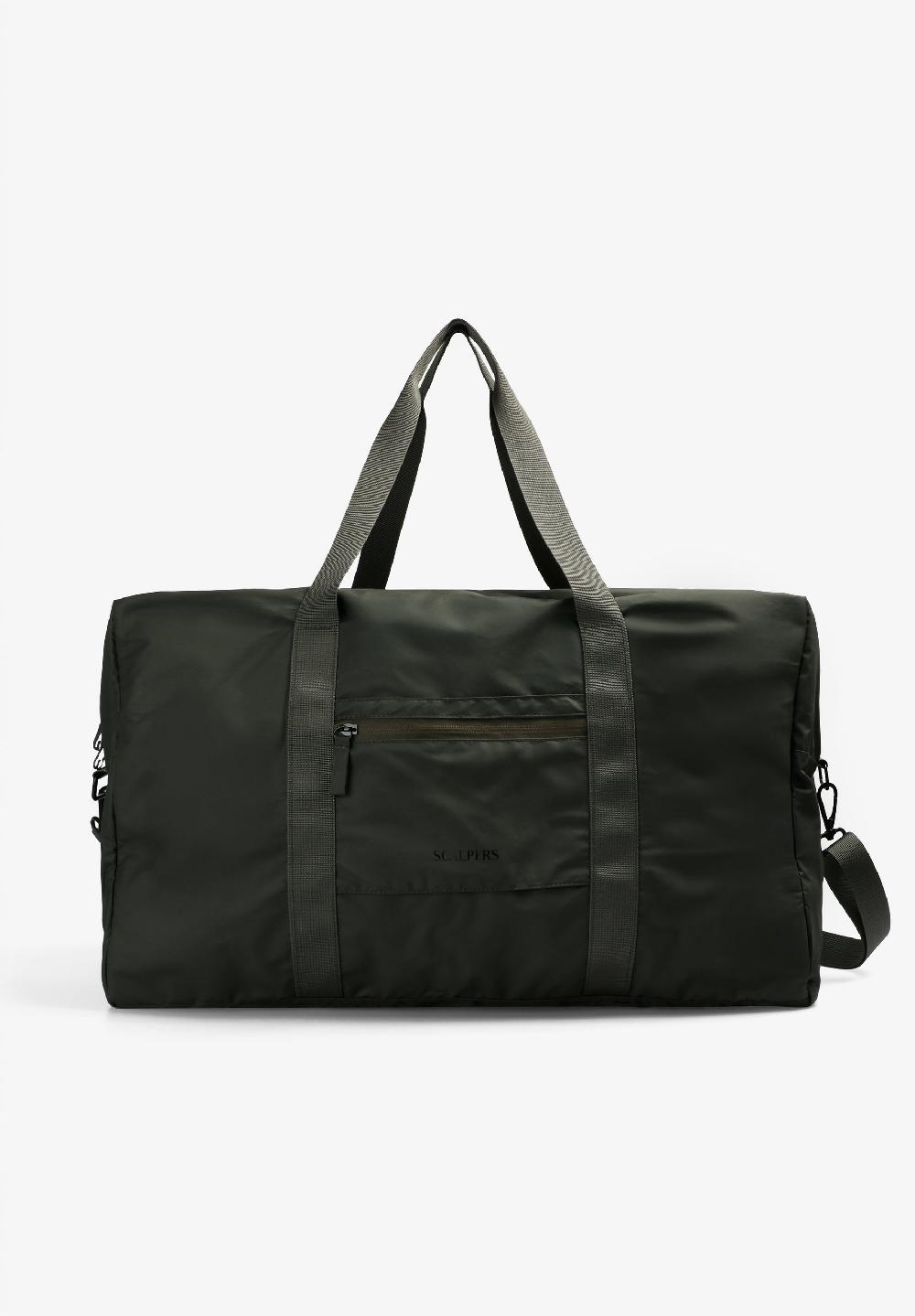 Scalpers WAXED TRAVEL BAG KHAKI