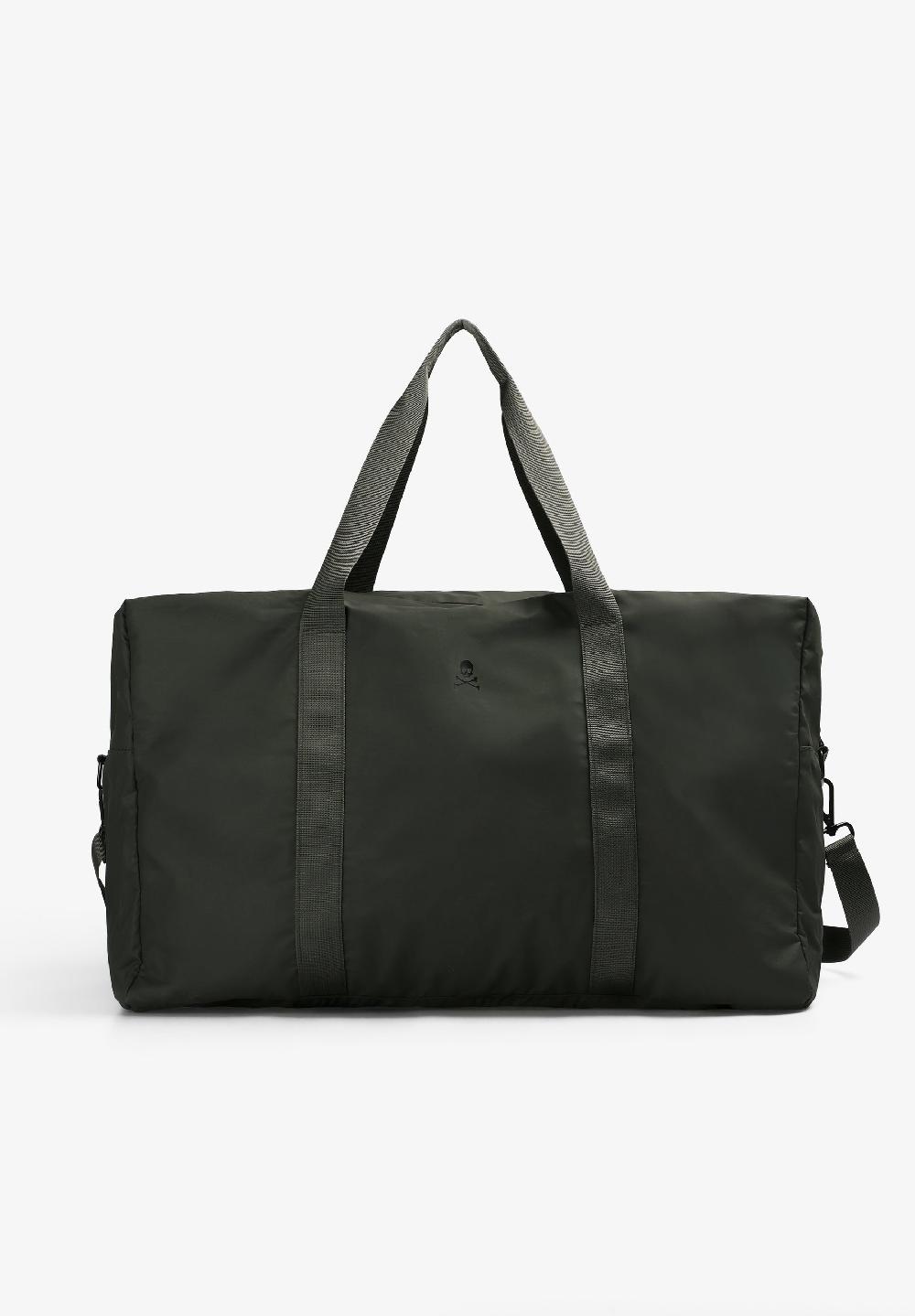 scalpers WAXED TRAVEL BAG KHAKI