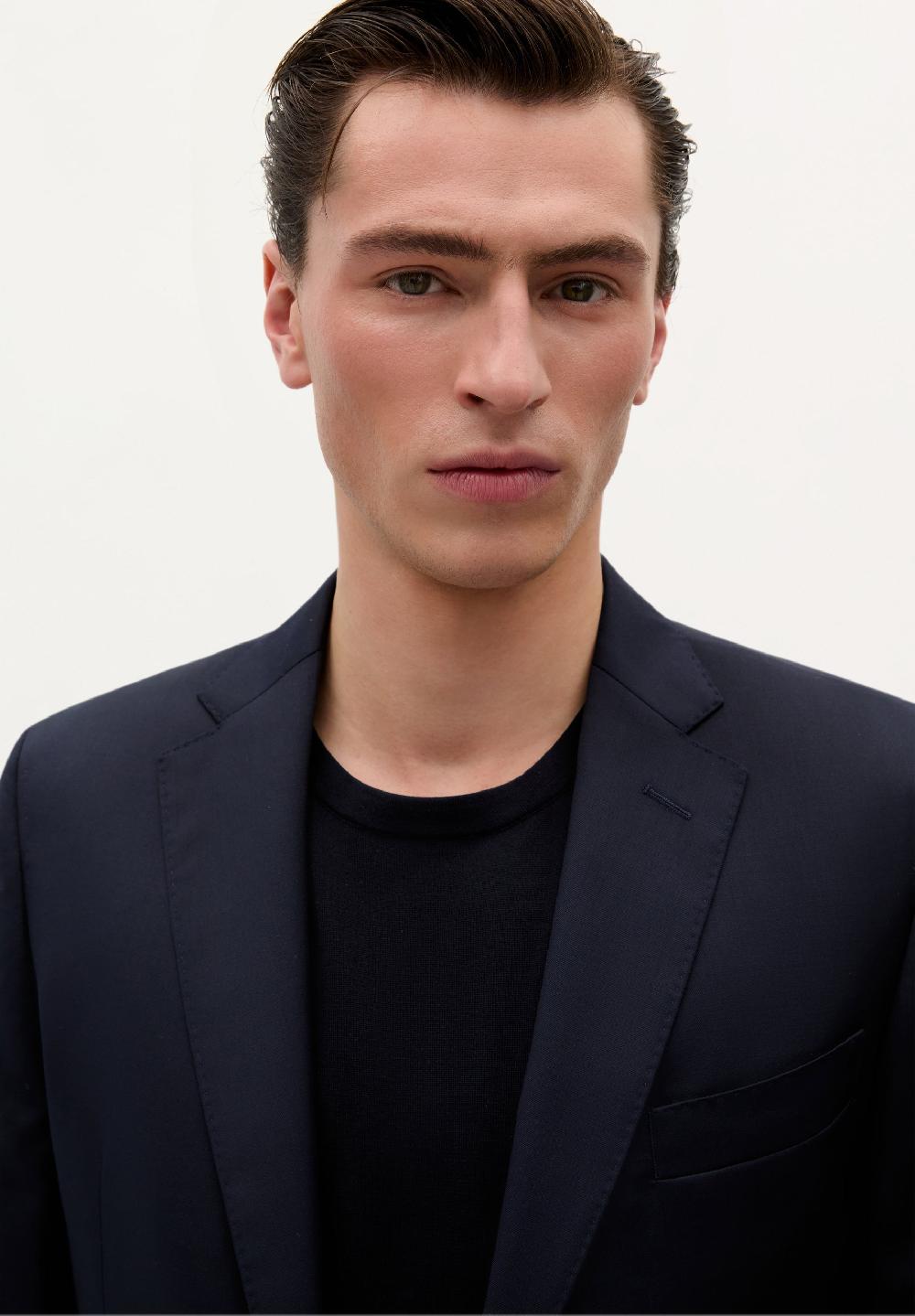 Scalpers WOOL SUIT BLAZER BLUE