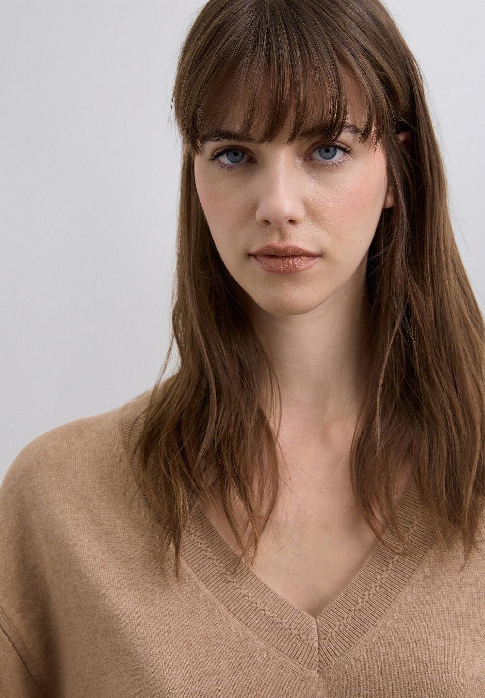 Scalpers WOOL SWEATER SAND