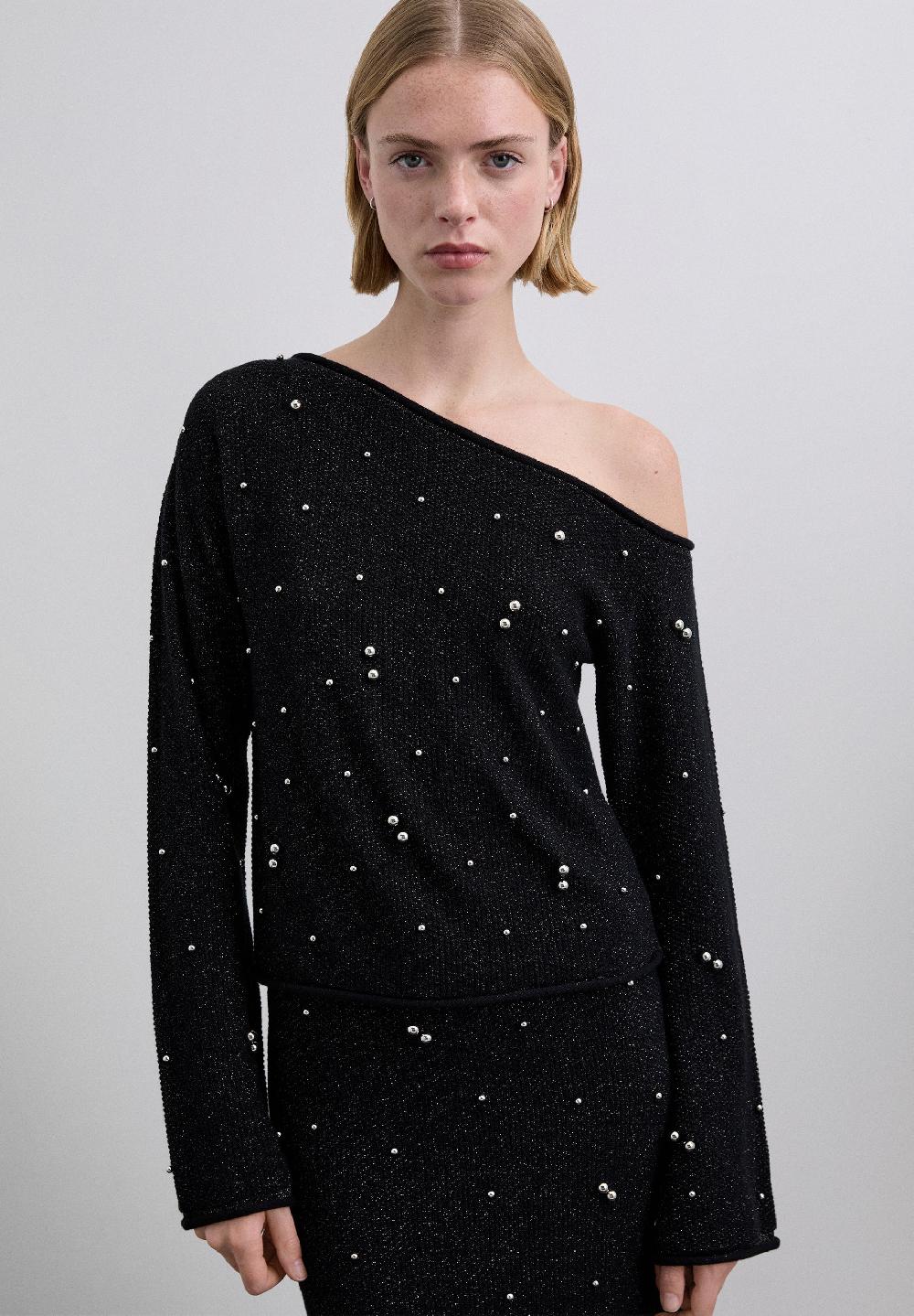 scalpers XM SCBALLKNIT JUMPER BLACK