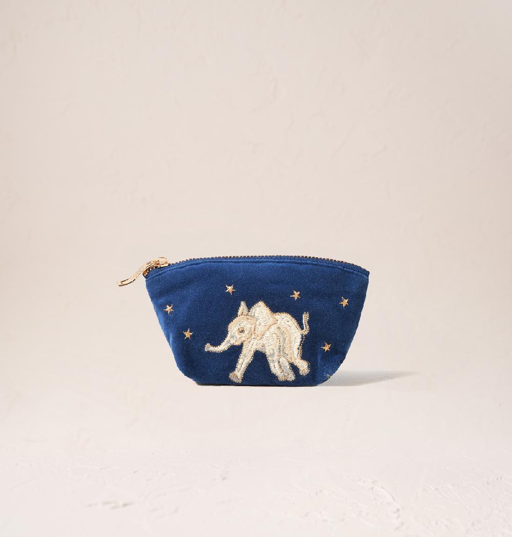 scarlettsbags Baby Elephant Conservation Coin Purse