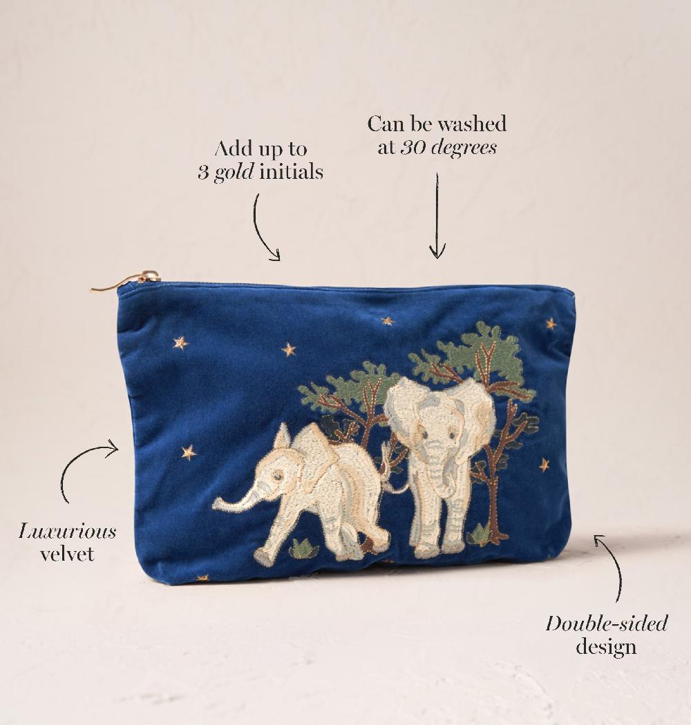 Scarlettsbags Baby Elephant Conservation Everyday Pouch