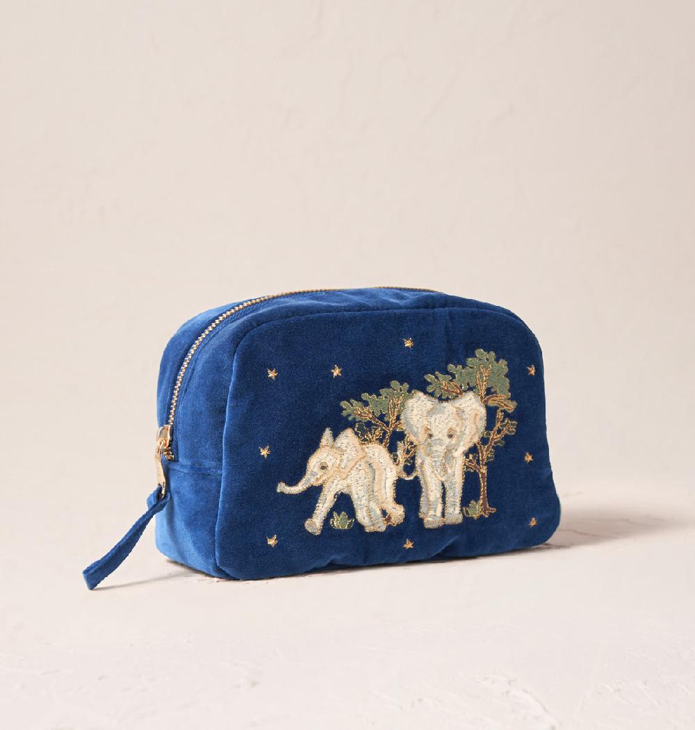 Scarlettsbags Baby Elephant Conservation Makeup Bag