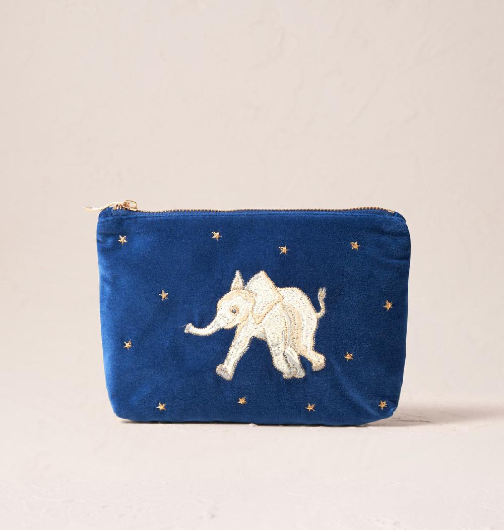 scarlettsbags Baby Elephant Conservation Mini Pouch