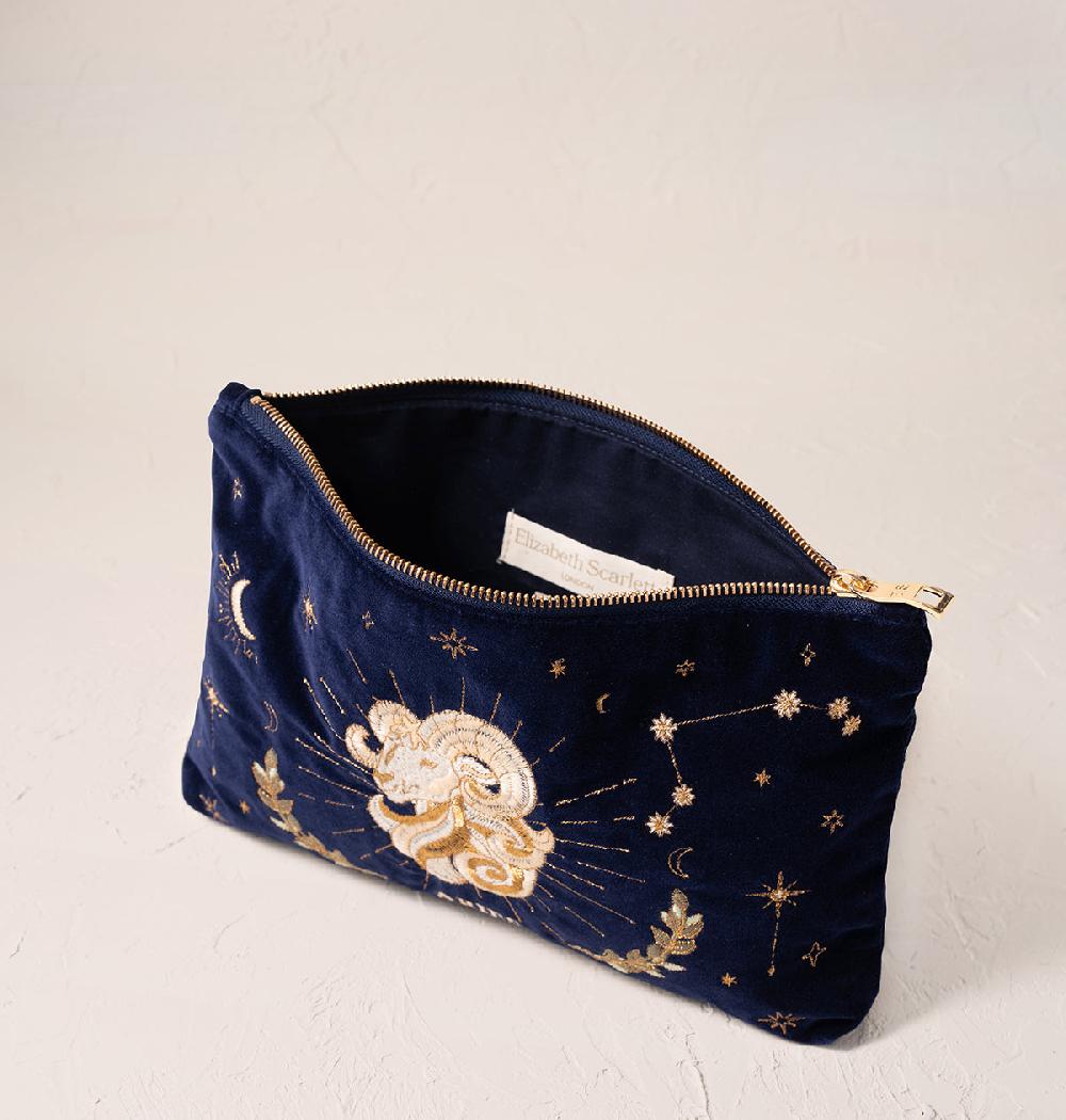 Scarlettsbags Aries Navy Everyday Pouch