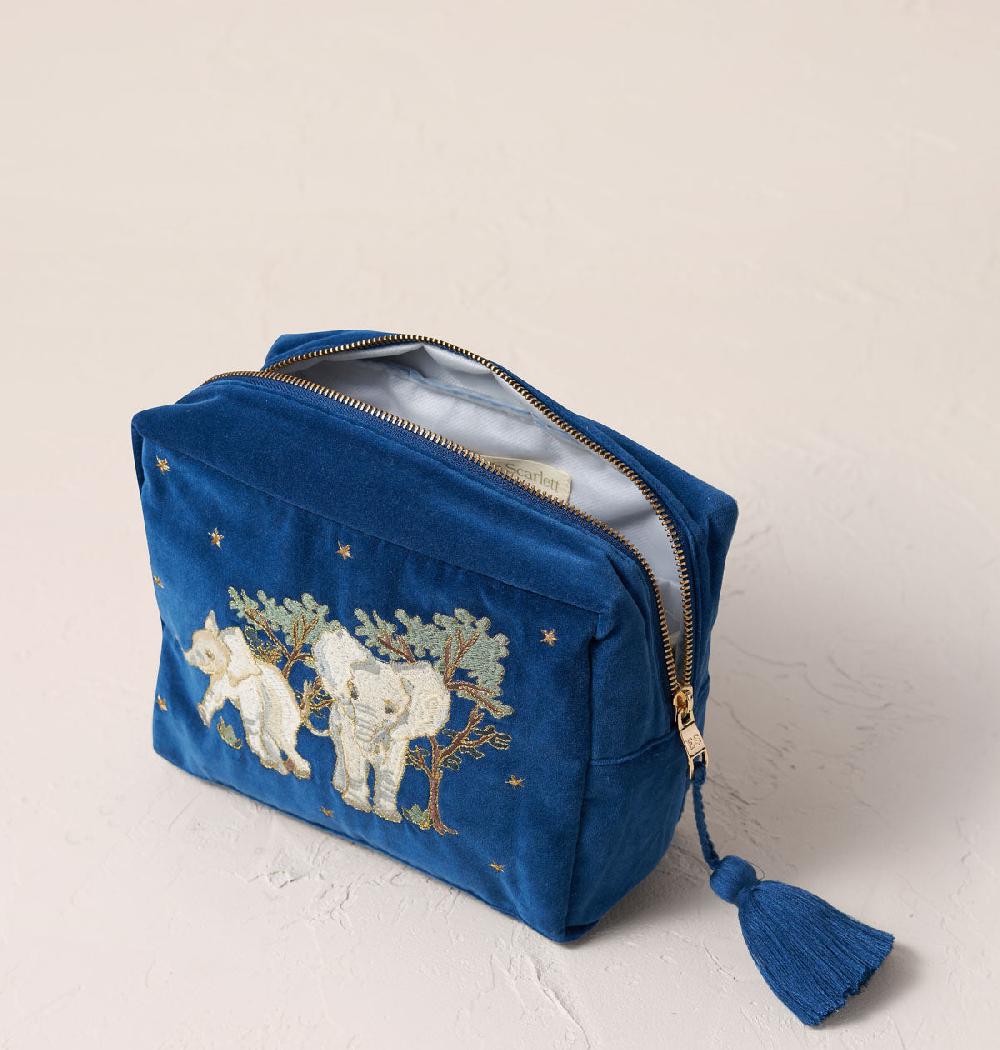 Scarlettsbags Baby Elephant Conservation Wash Bag
