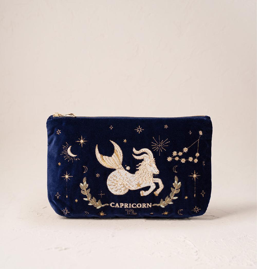 scarlettsbags Capricorn Navy Everyday Pouch