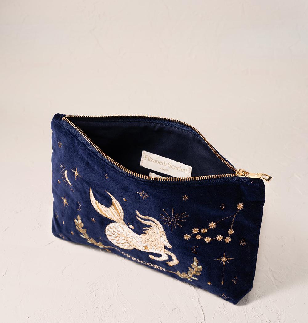 Scarlettsbags Capricorn Navy Everyday Pouch