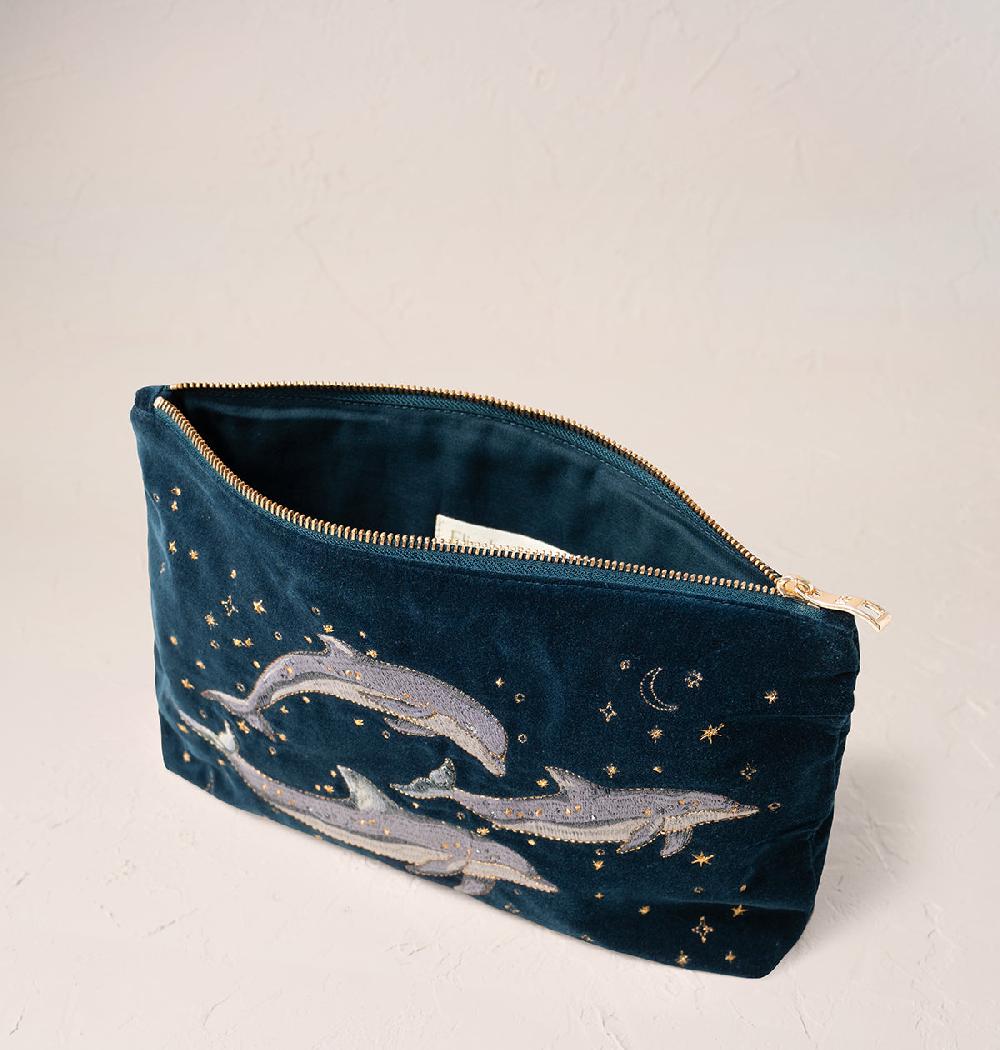 Scarlettsbags Celestial Dolphin Everyday Pouch