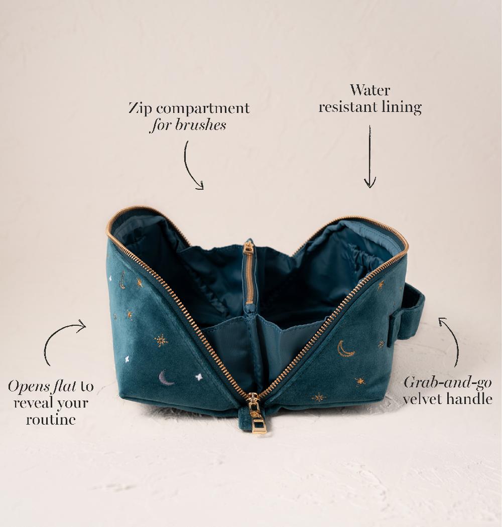 Scarlettsbags Celestial Eye Open Flat Makeup Bag