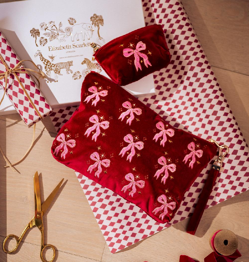 Scarlettsbags Dazzling Bows Everyday Pouch