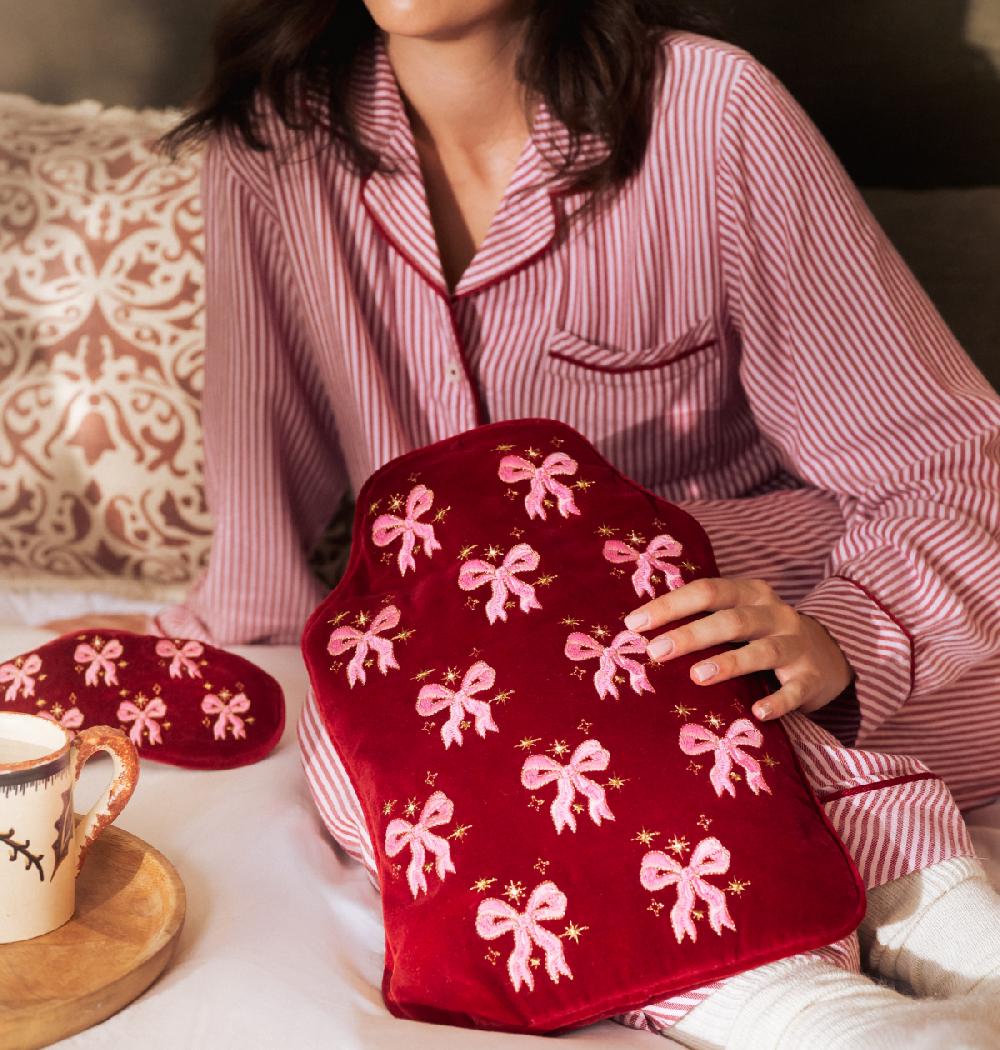 Scarlettsbags Dazzling Bows Eye Mask