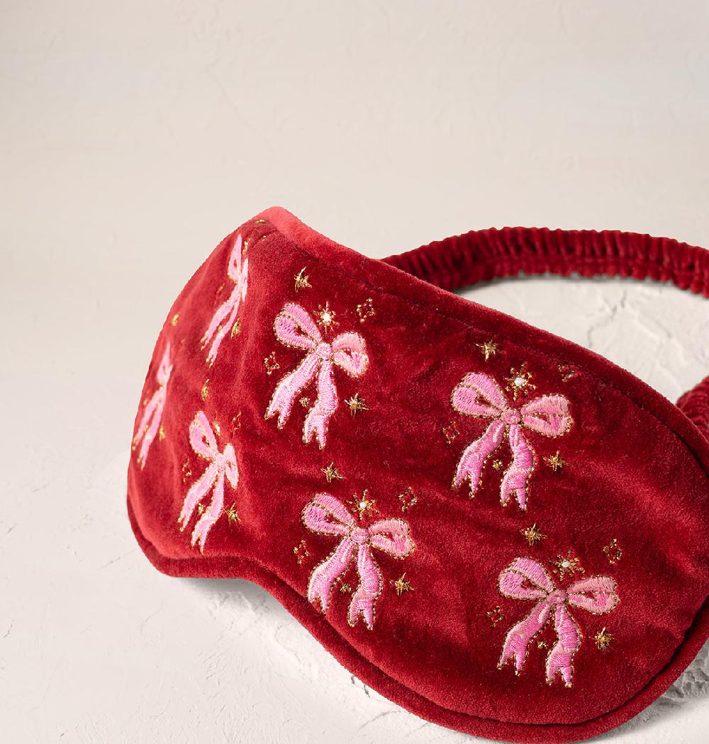 Scarlettsbags Dazzling Bows Eye Mask