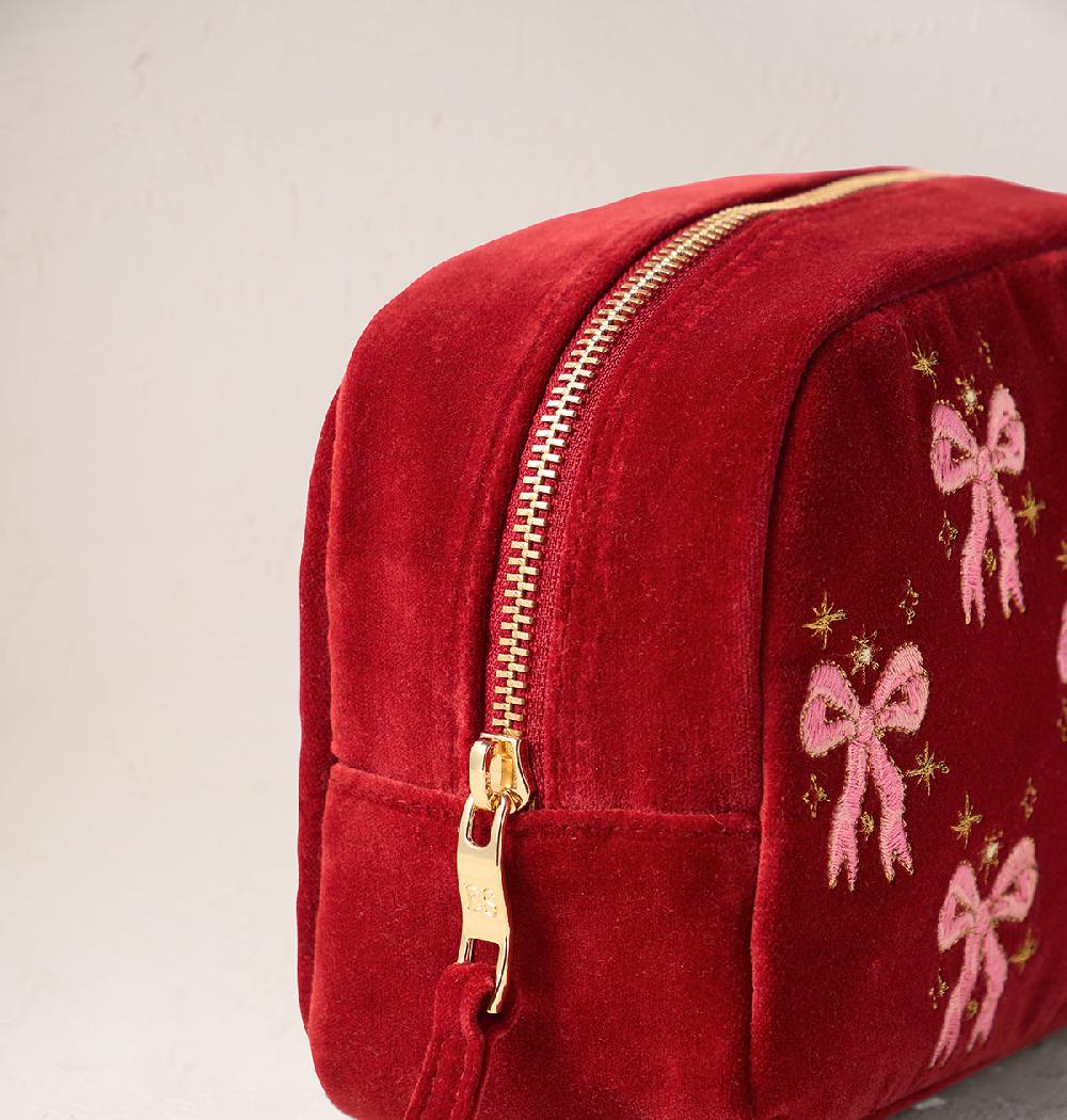 Scarlettsbags Dazzling Bows Makeup Bag