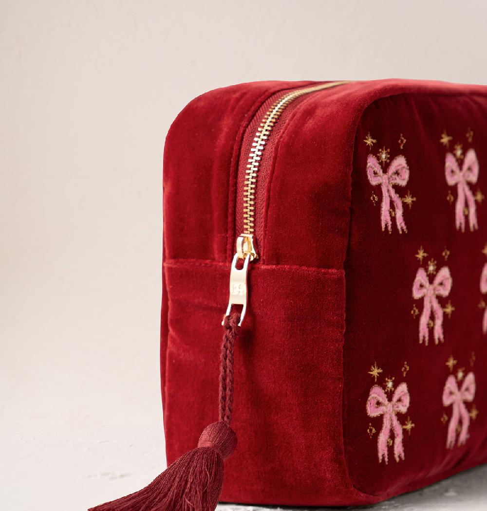 Scarlettsbags Dazzling Bows Wash Bag