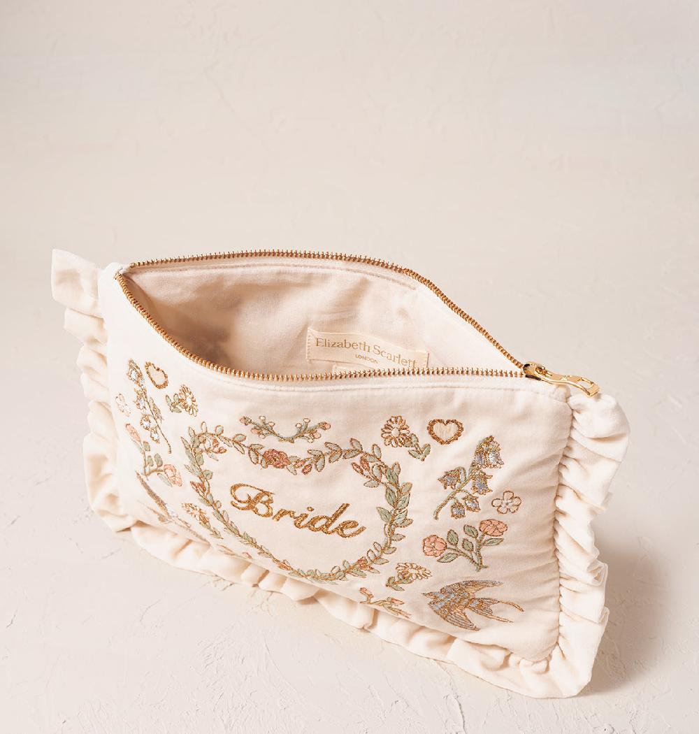 Scarlettsbags Earth Goddess Bride Frill Pouch