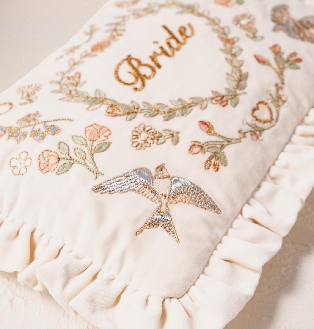Scarlettsbags Earth Goddess Bride Frill Pouch