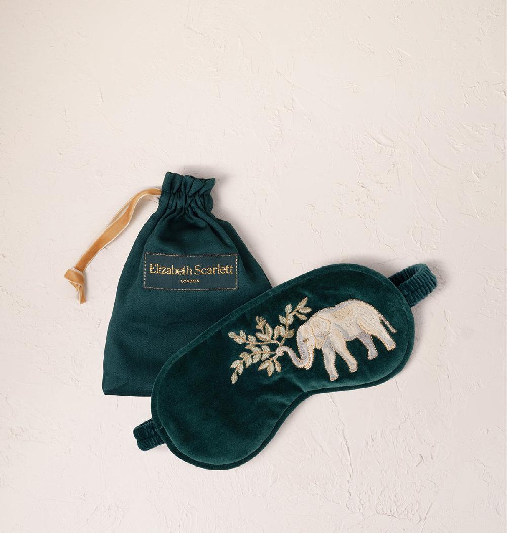 scarlettsbags Elephant Herd Eye Mask