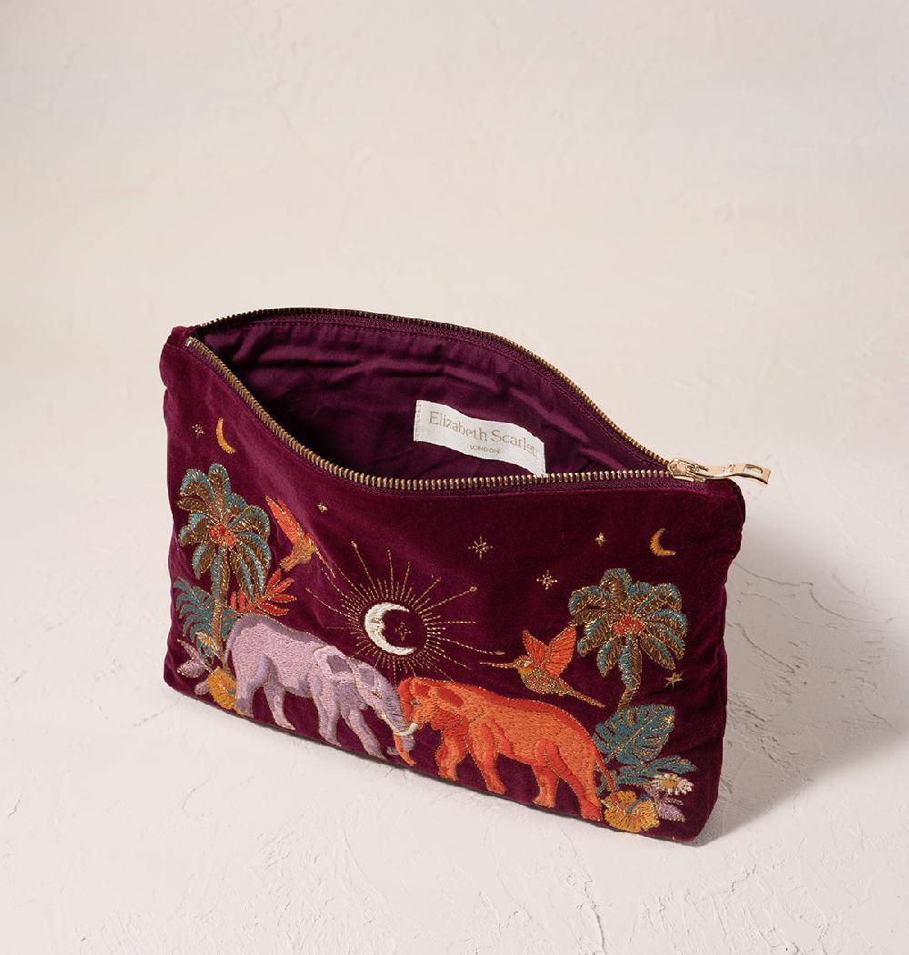 Scarlettsbags Enchanted Elephant Everyday Pouch