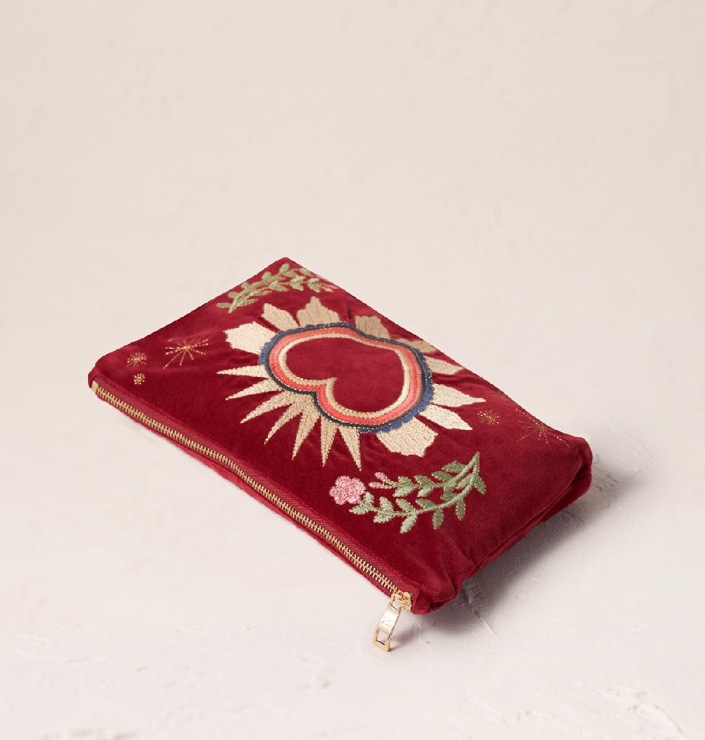Scarlettsbags Enchanted Heart Everyday Pouch