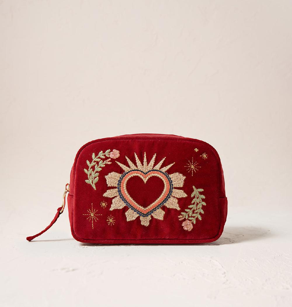 scarlettsbags Enchanted Heart Makeup Bag