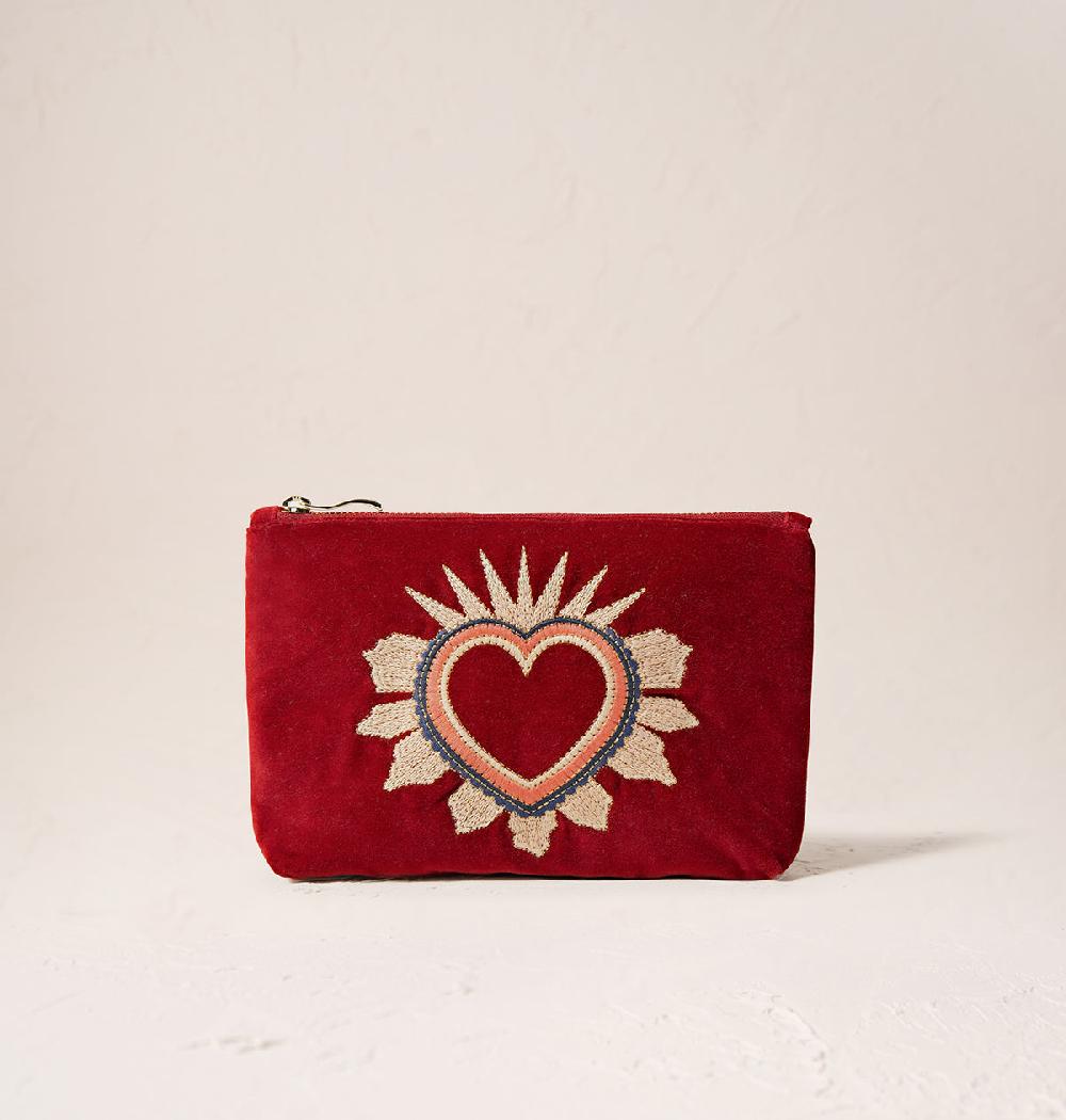 scarlettsbags Enchanted Heart Mini Pouch