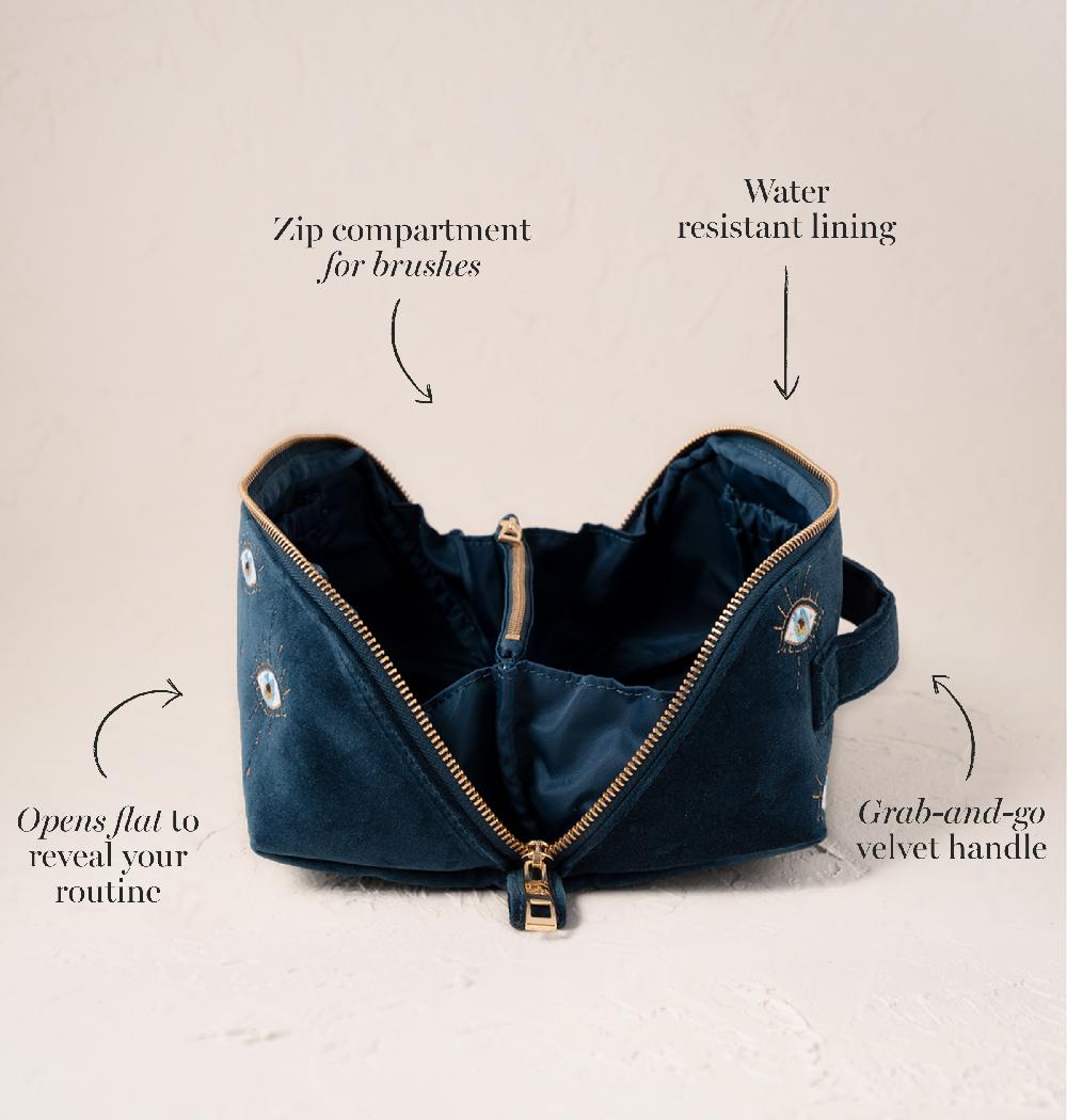 Scarlettsbags Mystical Eye Open Flat Makeup Bag