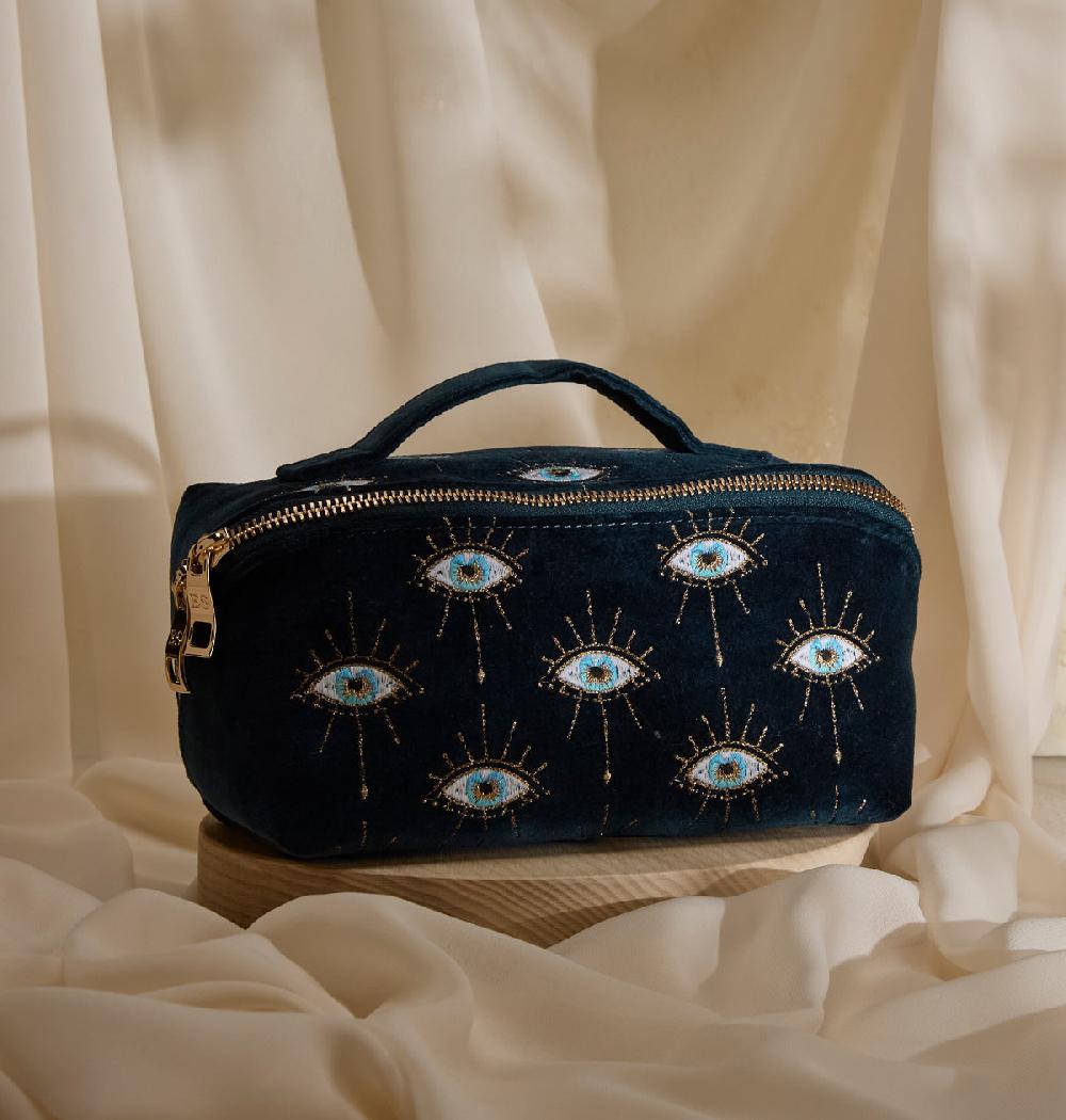Scarlettsbags Mystical Eye Open Flat Makeup Bag