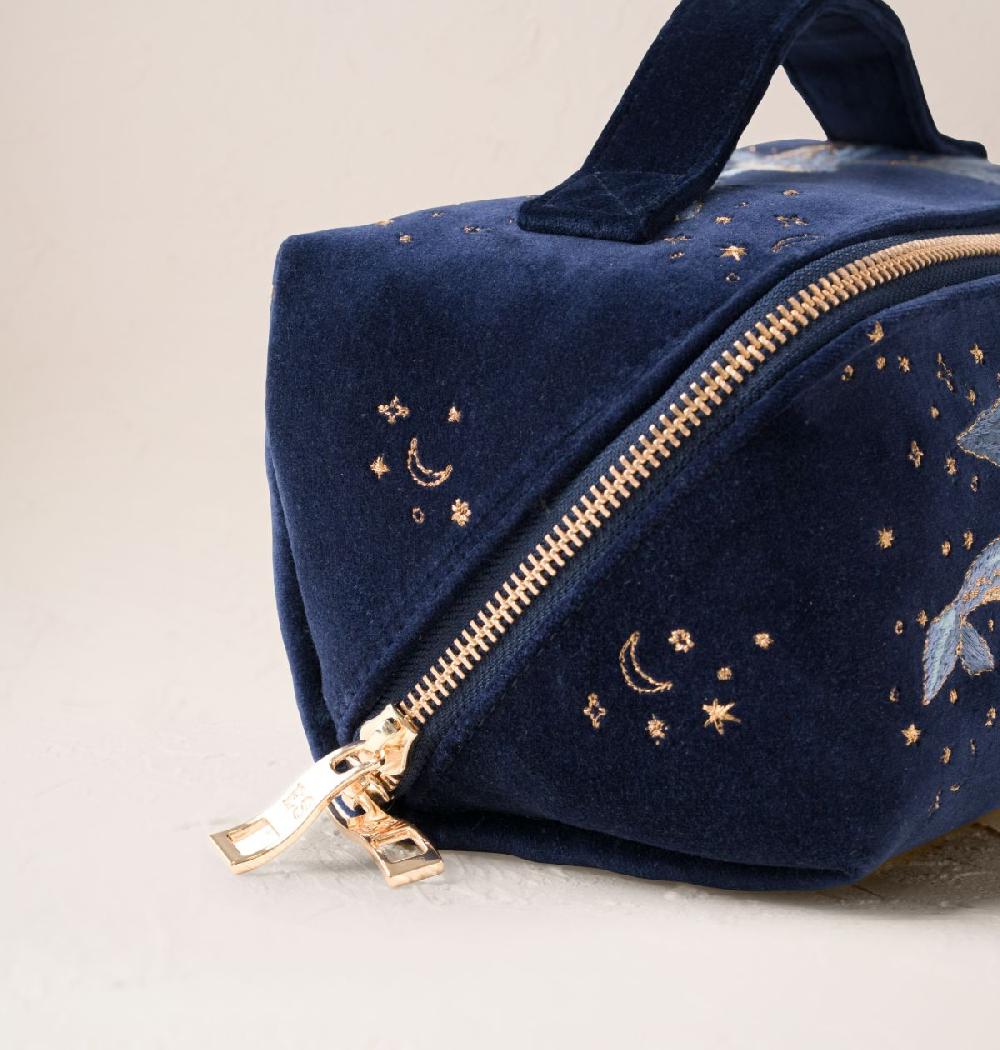 Scarlettsbags Mystical Whale Open Flat Makeup Bag