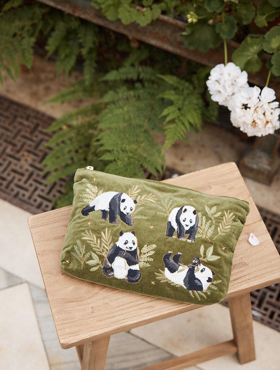 Scarlettsbags Pandas Everyday Pouch