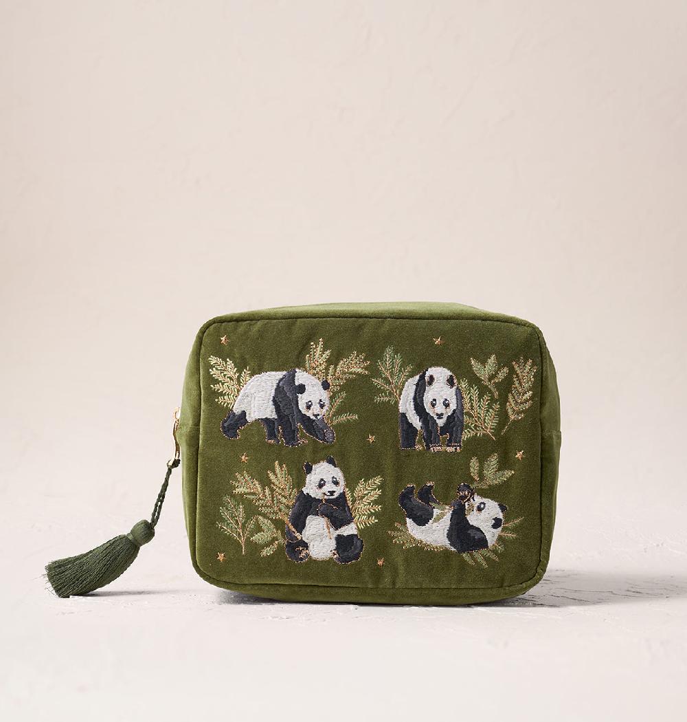 scarlettsbags Pandas Wash Bag