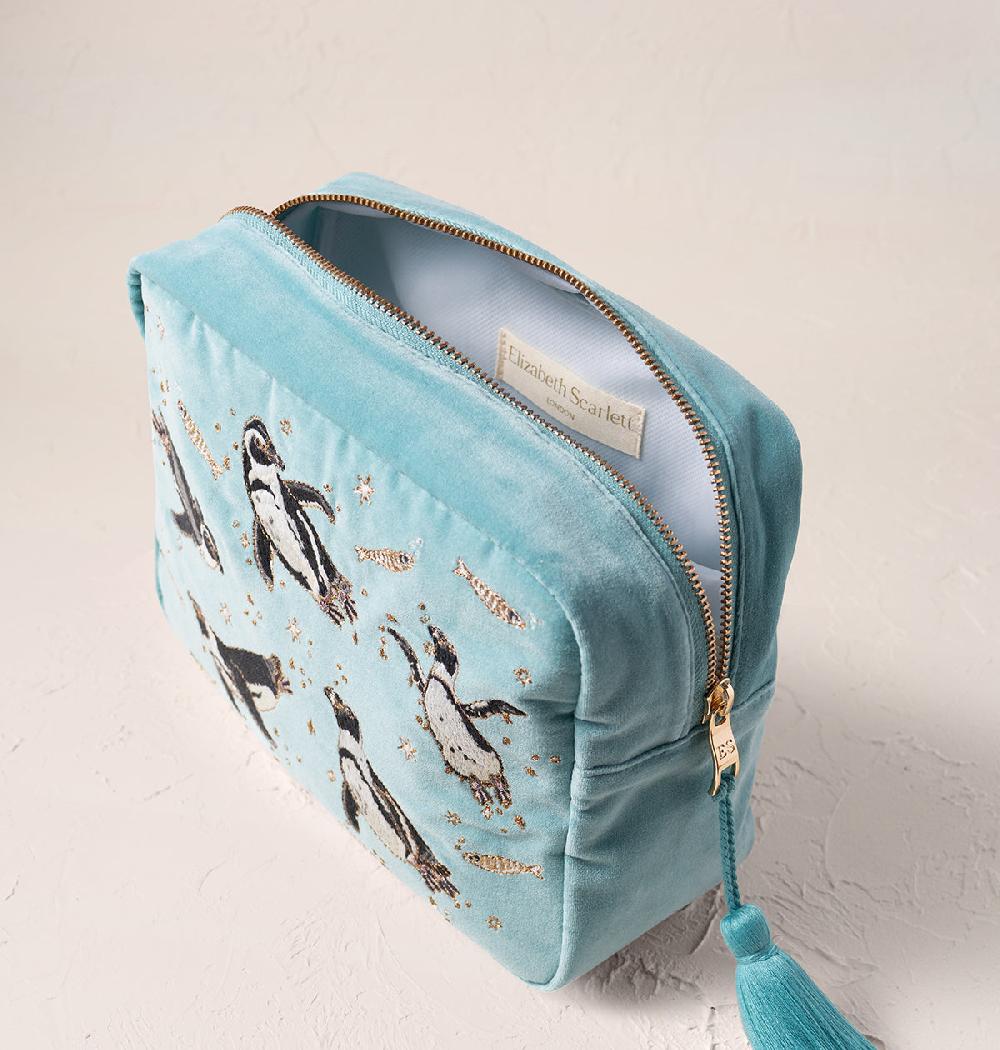 Scarlettsbags Penguins Wash Bag