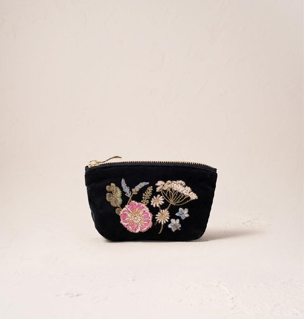 scarlettsbags Pressed Flowers Coin Purse