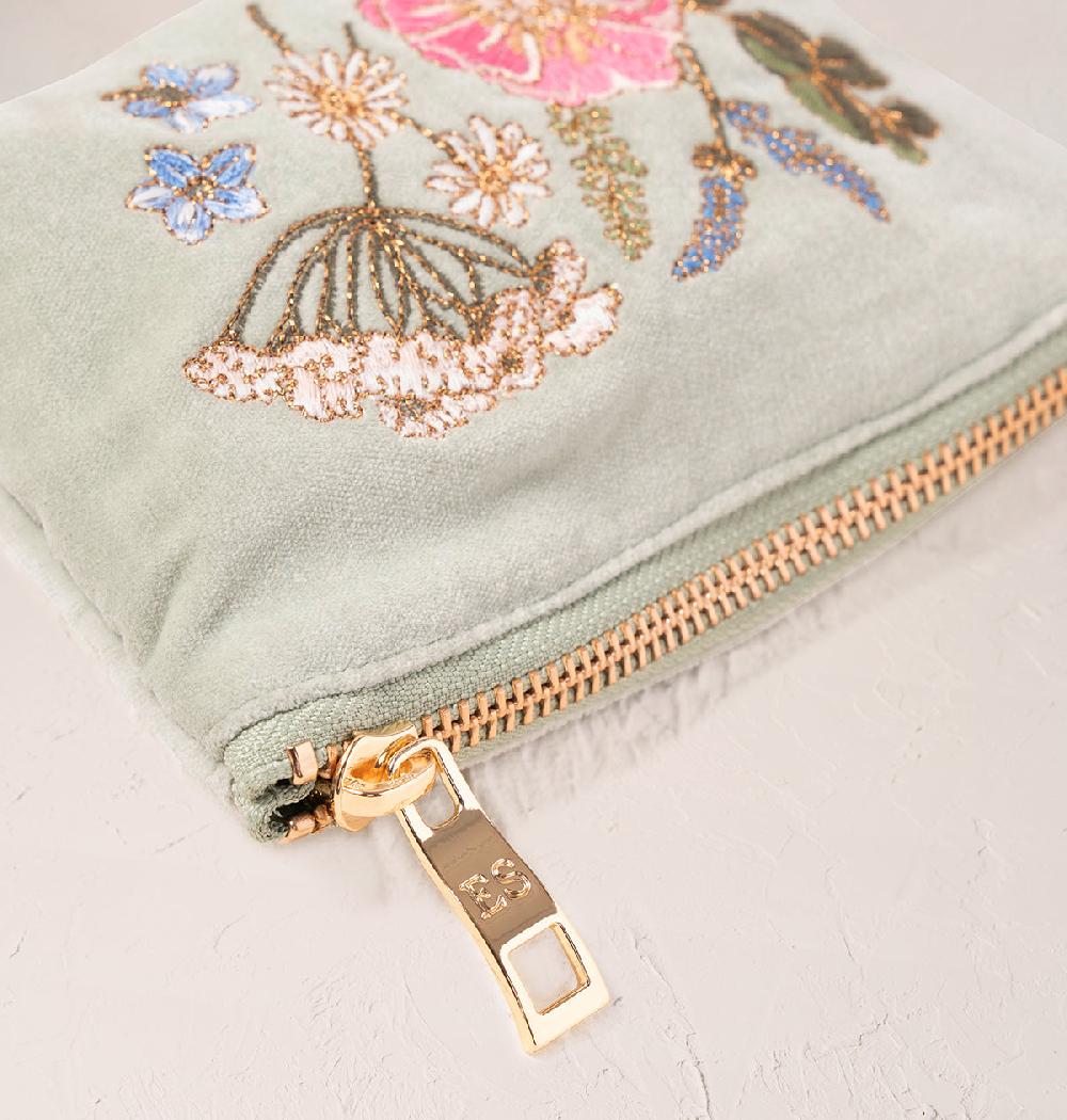 Scarlettsbags Pressed Flowers Coin Purse