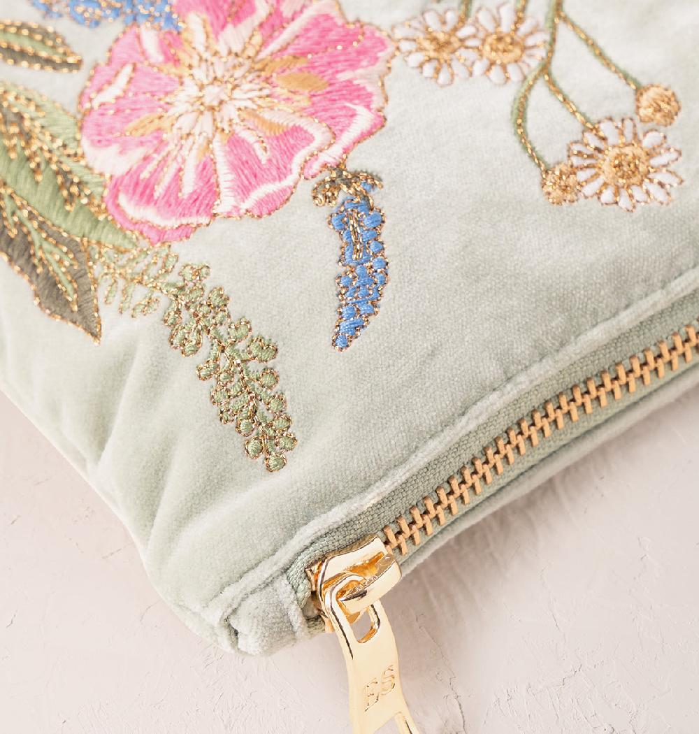 Scarlettsbags Pressed Flowers Everyday Pouch