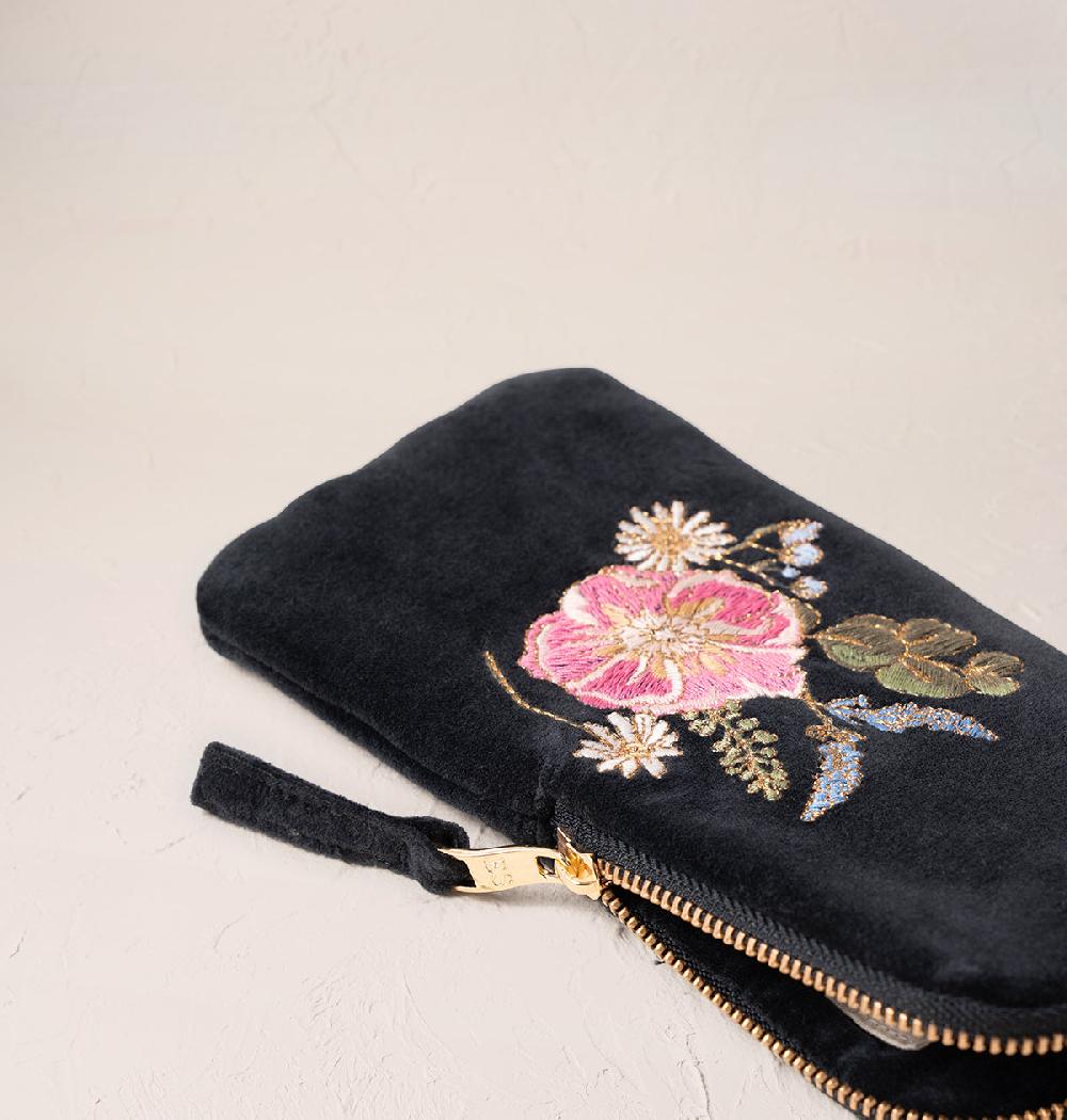 Scarlettsbags Pressed Flowers Glasses Case