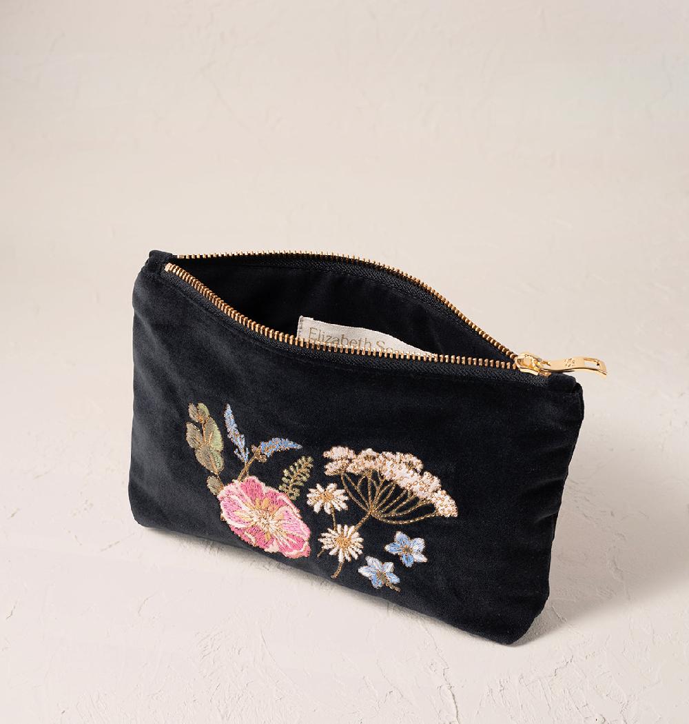 Scarlettsbags Pressed Flowers Mini Pouch