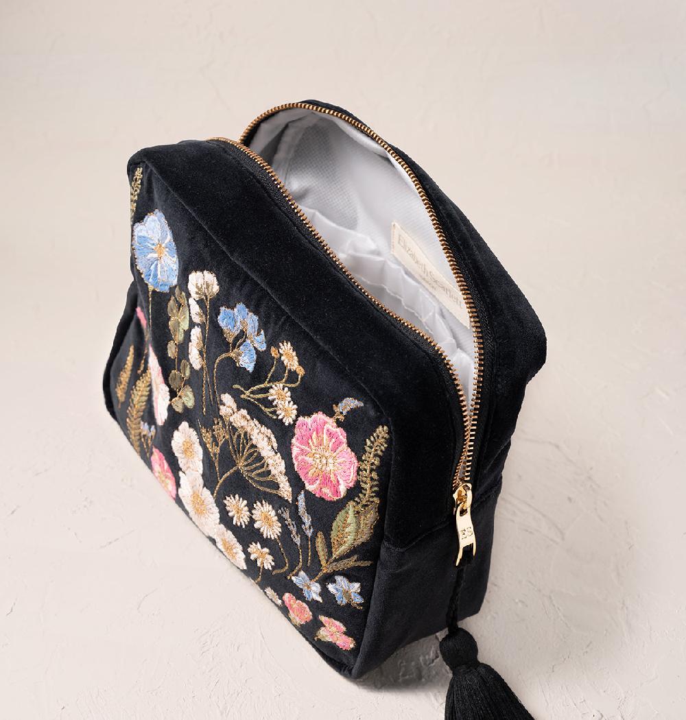 Scarlettsbags Pressed Flowers Wash Bag
