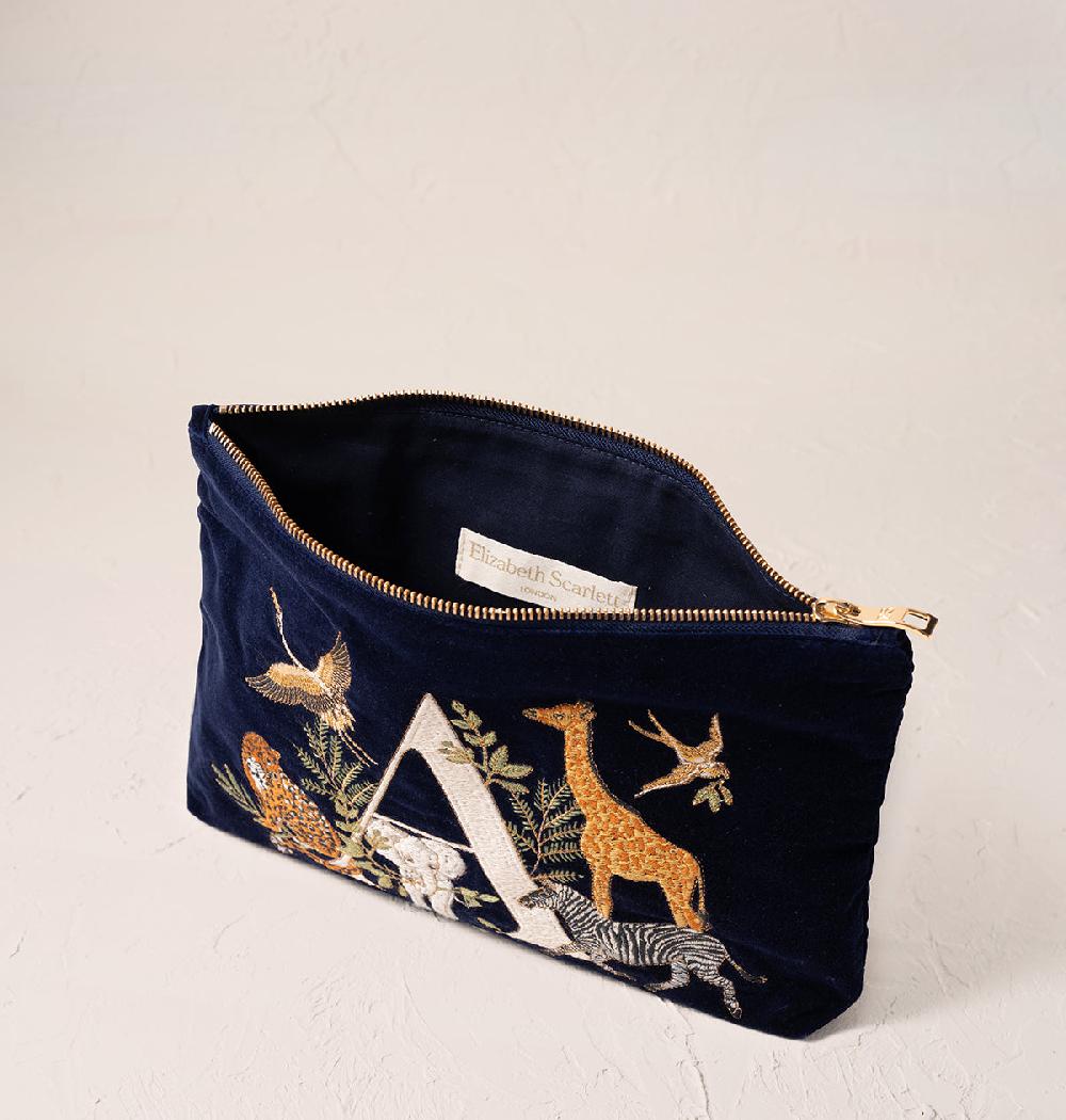 Scarlettsbags Safari Alphabet Everyday Pouch