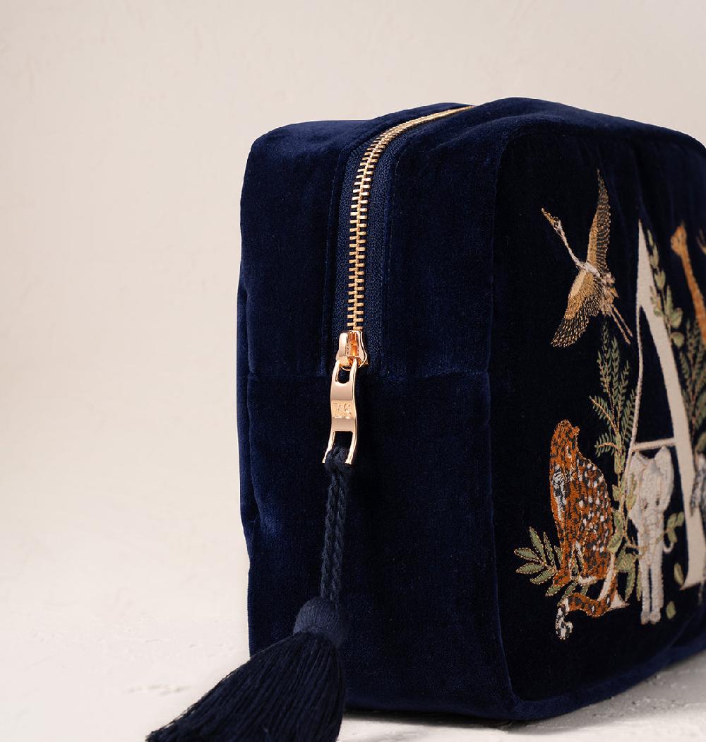 Scarlettsbags Safari Alphabet Wash Bag