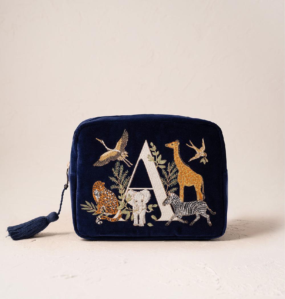 scarlettsbags Safari Alphabet Wash Bag