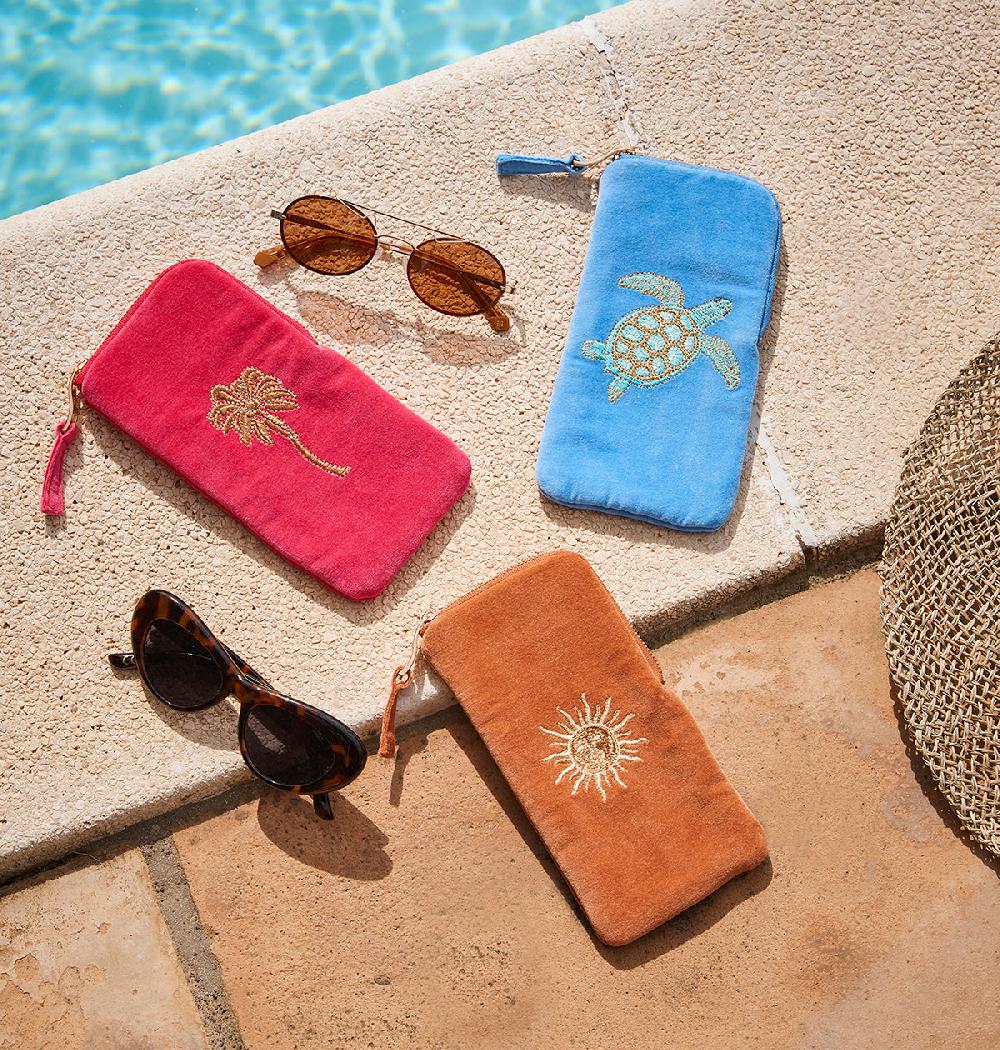Scarlettsbags Sun Goddess Glasses Case