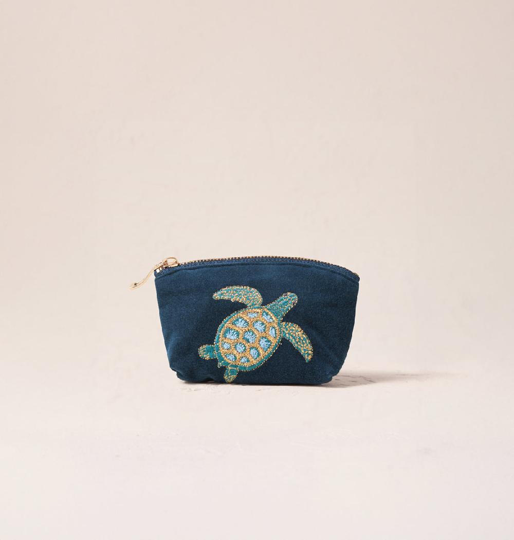 scarlettsbags Turtle Conservation Coin Purse