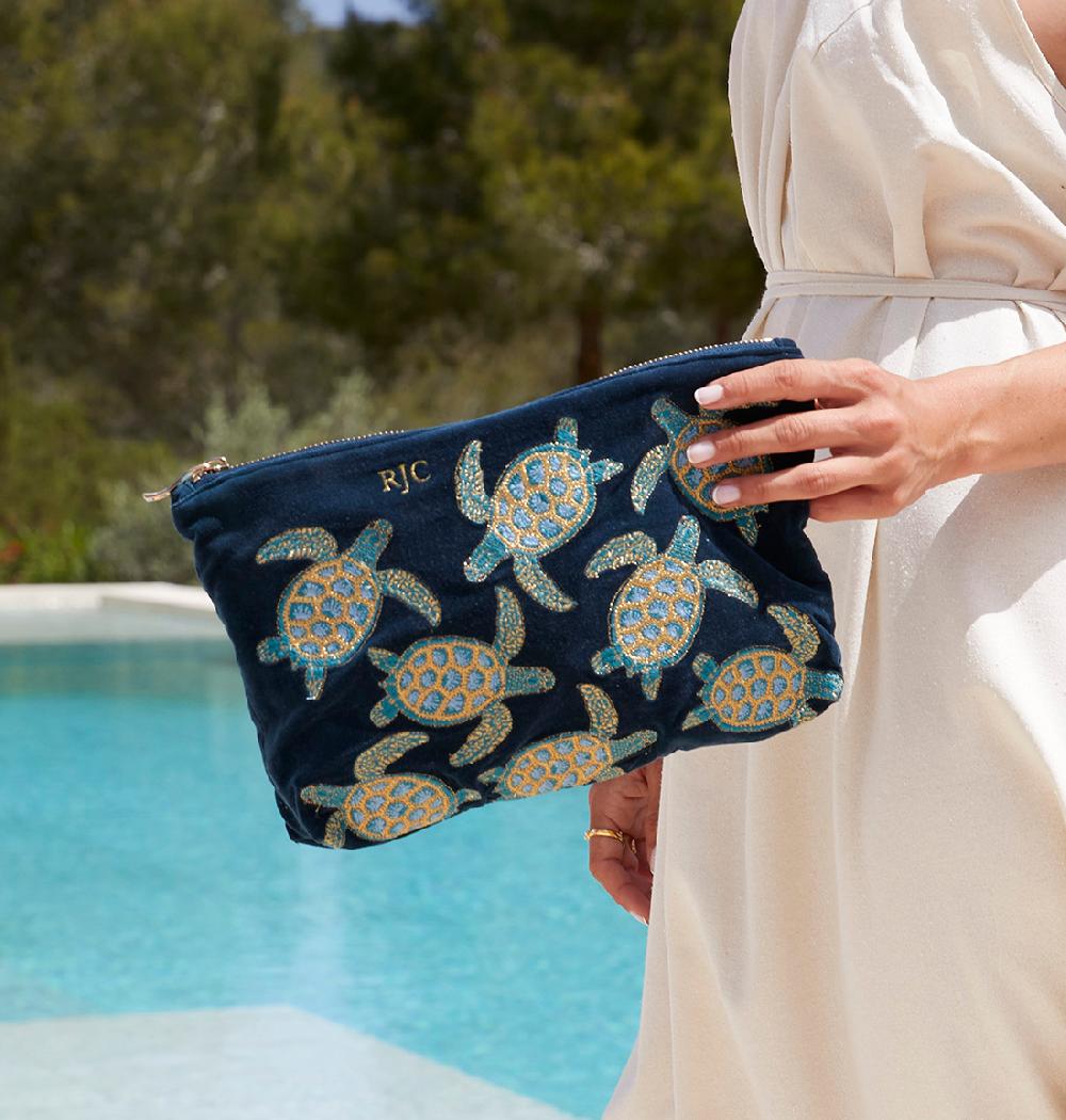 Scarlettsbags Turtle Conservation Everyday Pouch